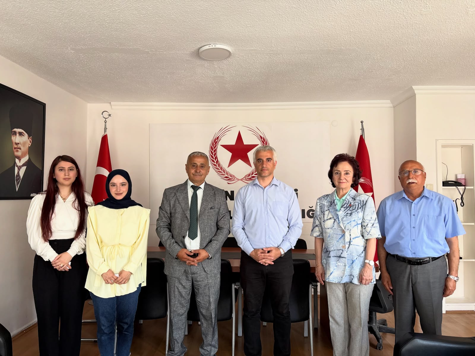 KIZILELMA PLATFORMU VE PAYDAŞLARINDAN VATAN PARTİSİ ANKARA İL BAŞKANI’NA ZİYARET